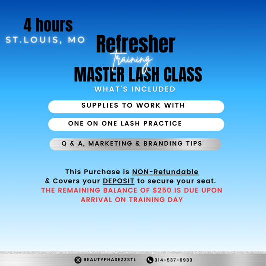 Lash Refresher Deposit